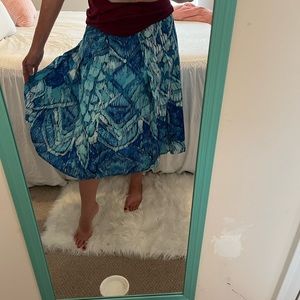 Blue Skirt